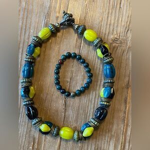 Necklace and Bracelet